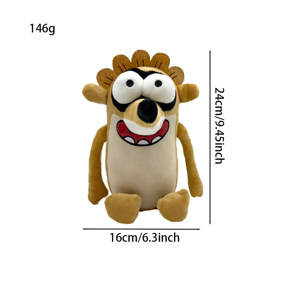 New Cartoon Regulars Show Rigby Raccoon Plush Bird Doll Multiple Styles Collection Toy For Kid Birthday Gifts