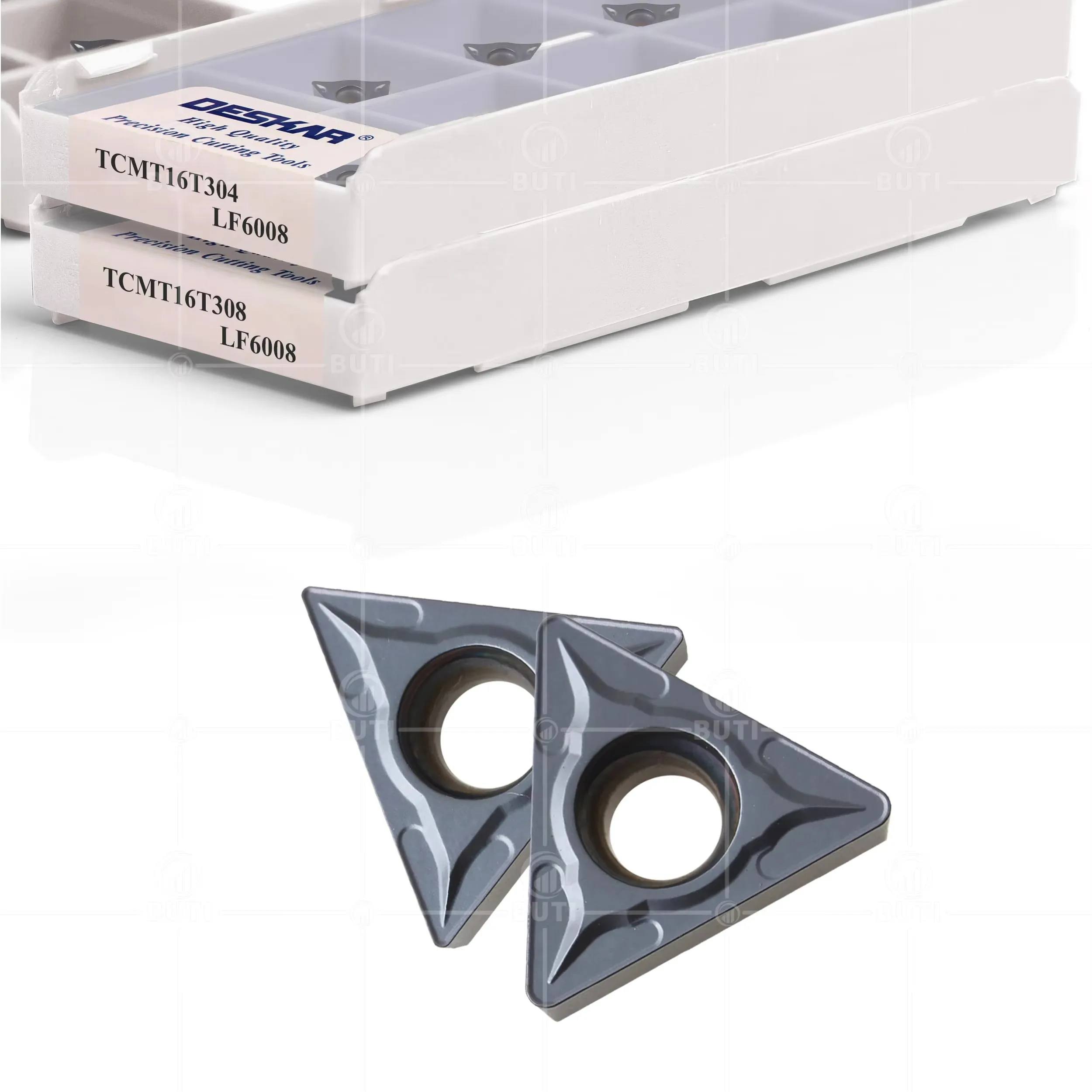 DESKAR 100% Original Numerical Control TCMT Series TCMT16T304/08 LF6008 Triangular Turning Inserts Processing General Materials