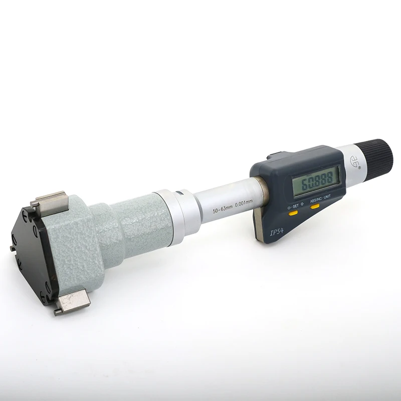 Digital three points internal diameter Micrometers three jaws Automatic positioning center high precision 0.001mm inner hole