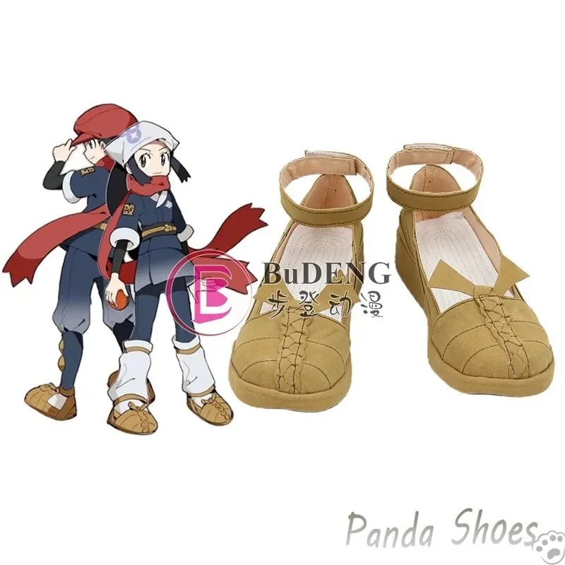 Zapatos de Cosplay de Anime Pet Elf Akari, juego de Anime Cos, Botas Largas, accesorios de vestuario de cómic para fiesta de Halloween