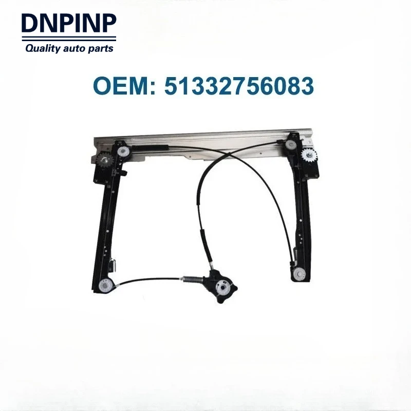 Front Left Right Car Window Regulator Without Motor Fit BMW MINI Cooper R55 R56 R57 OE Number 51332756083 51332756084 Auto Windo