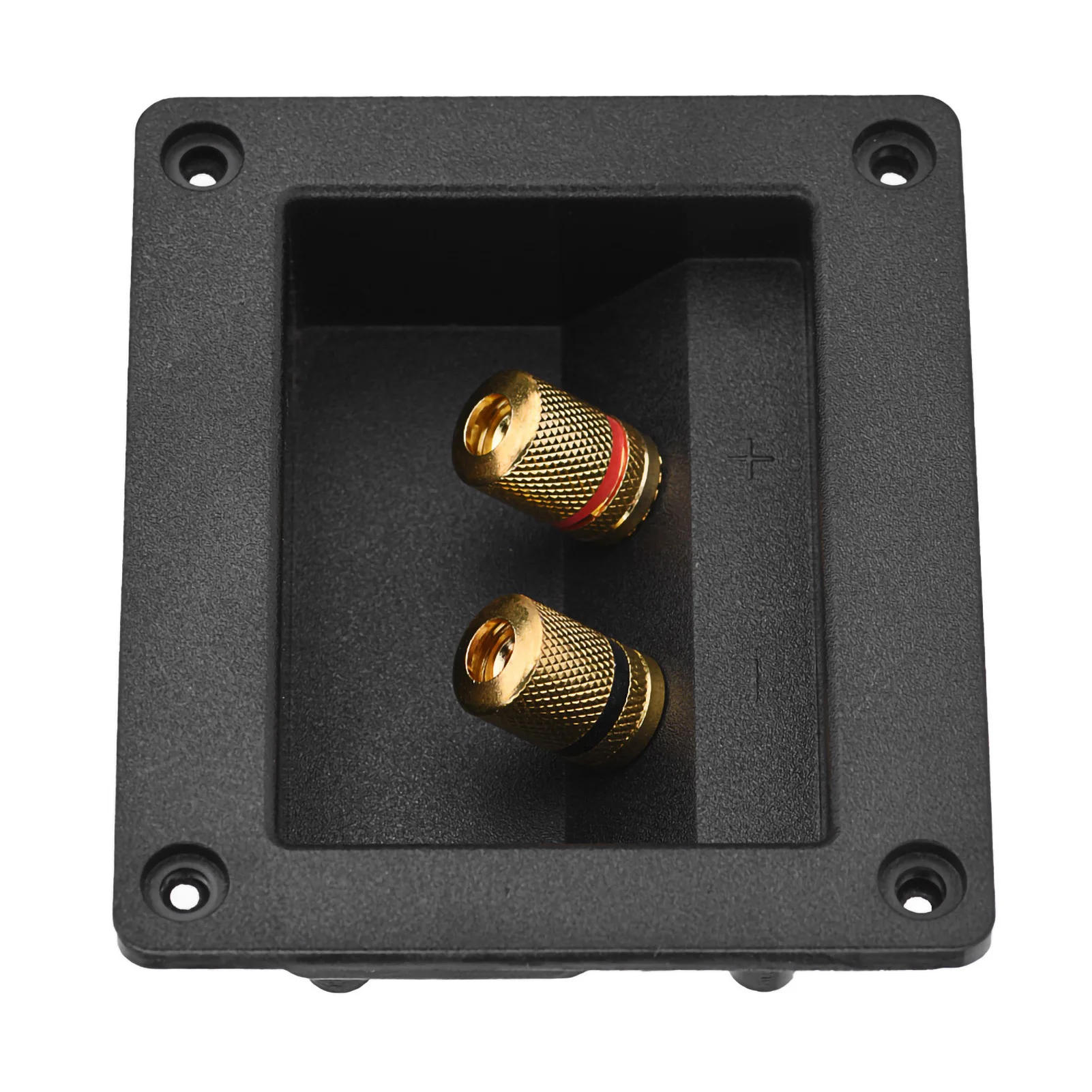 Acoustic Components For HiFi Speaker 2 Copper Binding Post Terminal Cable Connector Box Shell