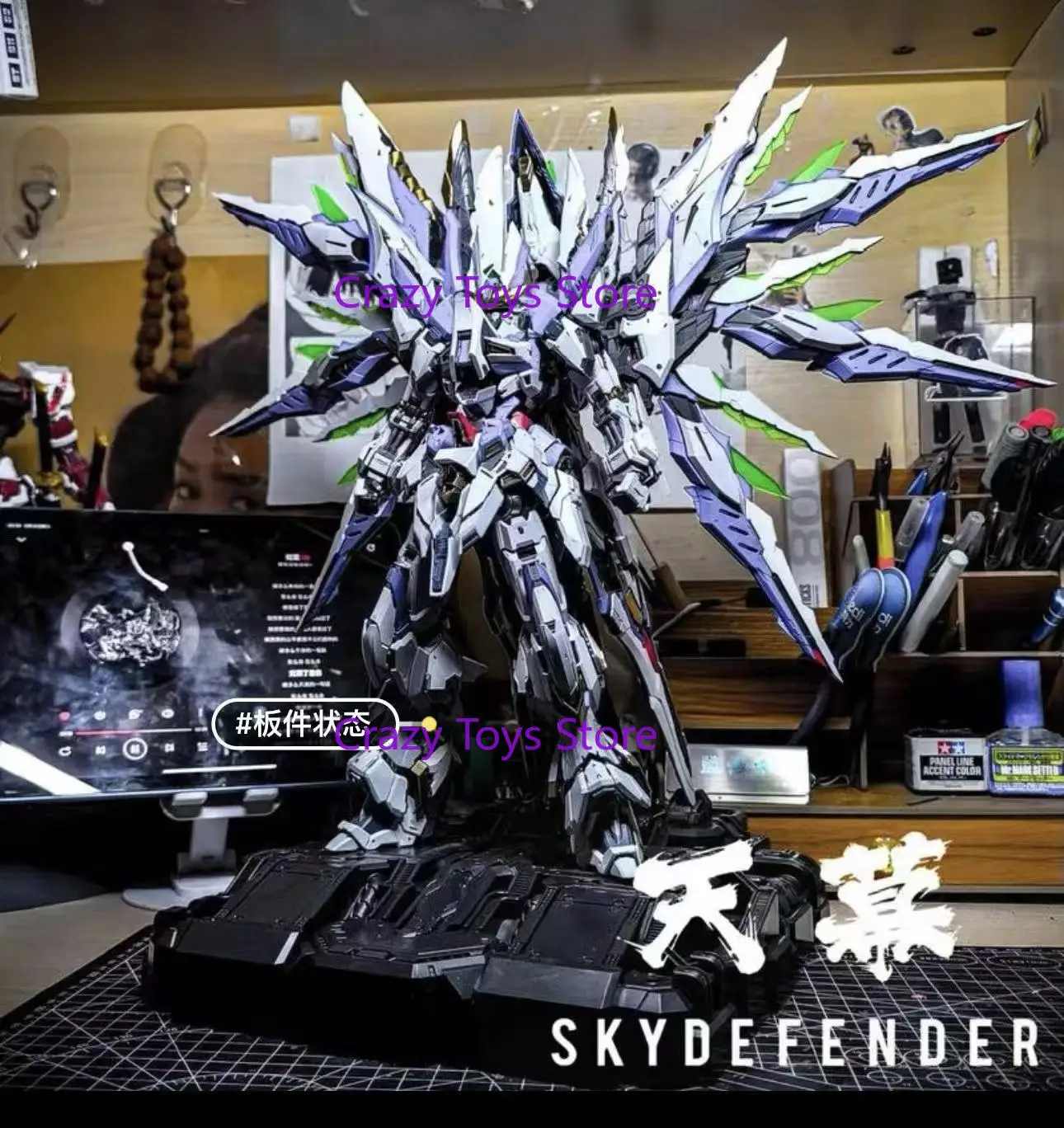 

В наличии: EINTA INDUSTRIES SKY DEFENDER Level-Ultimate NPCM-017 — Сборная модель меха, масштаб 1/72, из ПВХ, коллекционная игрушка, подарок