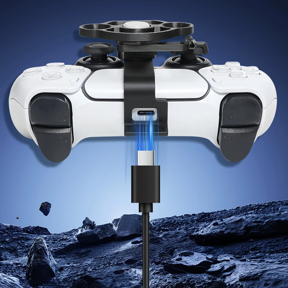 1 قطعة لعبة سباق تحكم عجلة القيادة مرفق ملحق ل PS5 عجلة القيادة الصغيرة ل PS5 برو/سليم أذرع التحكم في ألعاب الفيديو #3
