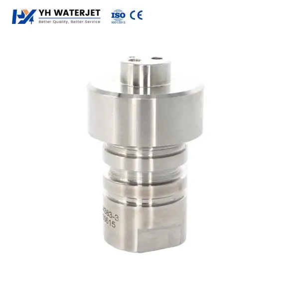 YH 004383-3 60K Ultra High Pressure Check Valve Body for Waterjet Intensifier Pumps (60000PSI)
