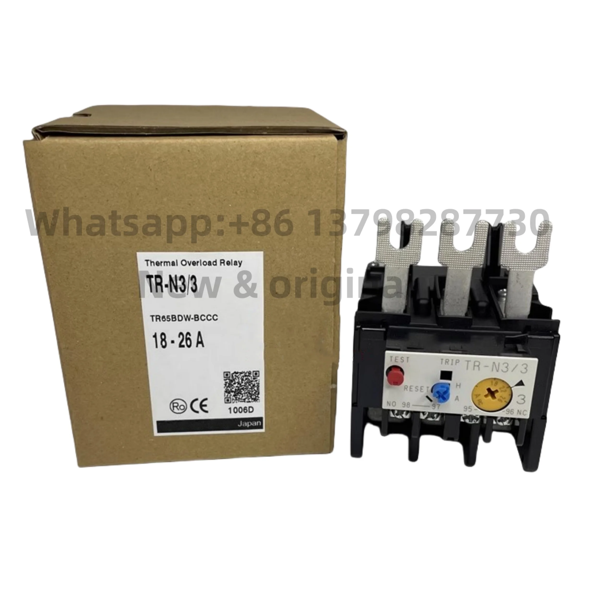 New Relay TR-N3/3 18-26A TR-N3/3 24-36A TR-N3/3 28-40A TR-N3/3 34-50A SZ-HE seat (TR-N3) supporting TR-N3/3 45-65A