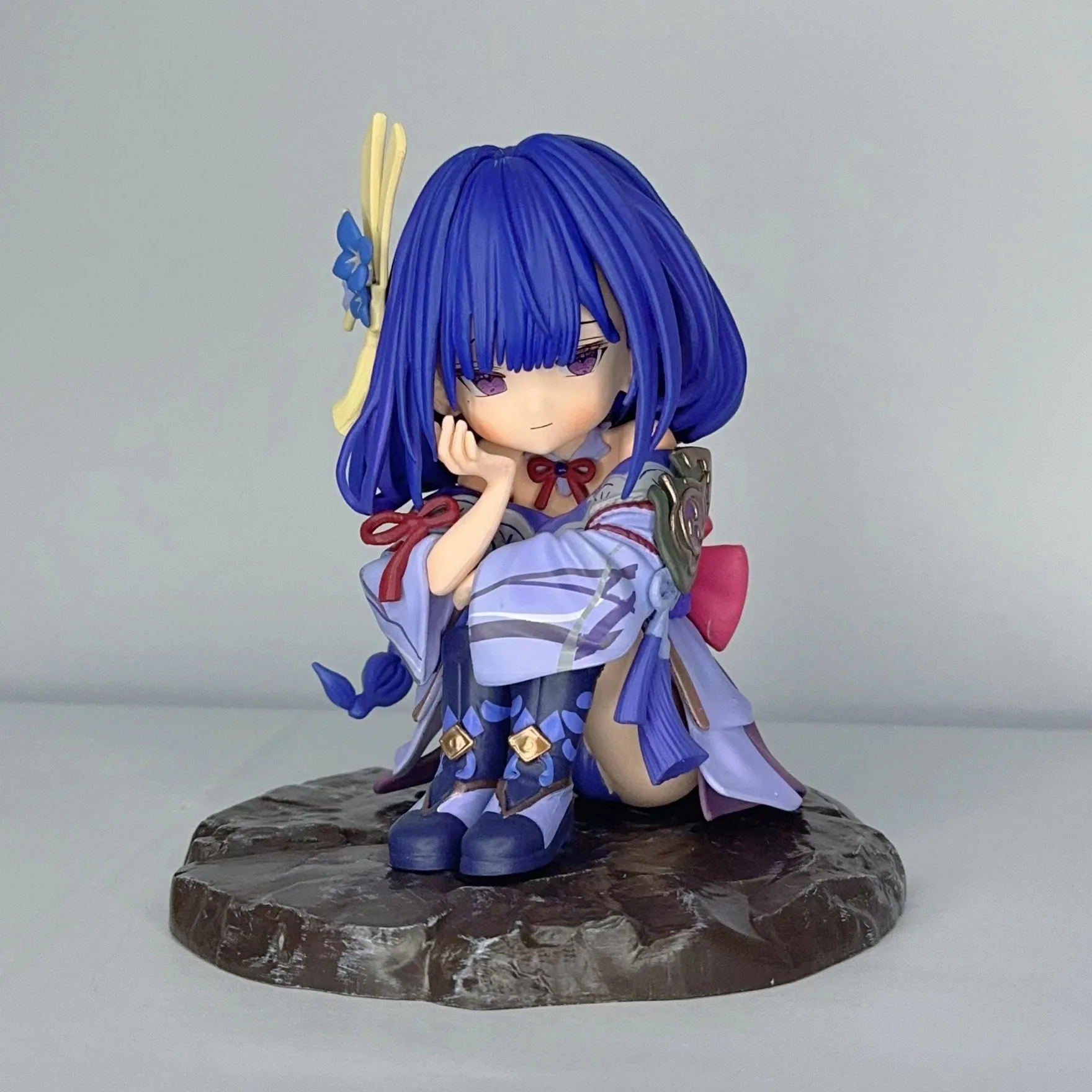

14cm Genshin Impact Anime Figures GK Raiden Shogun ACTION figures PVC figurine Cute girls collection Model doll Toys gifts