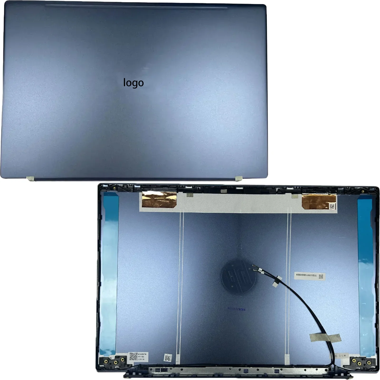 New LCD Back Cover Top Lid Hinges For HP Pavilion 15-CS 15-CW 15-CS0051wm 15-CS3063CL L23881-001 L51799-001 Blue Frog Blue