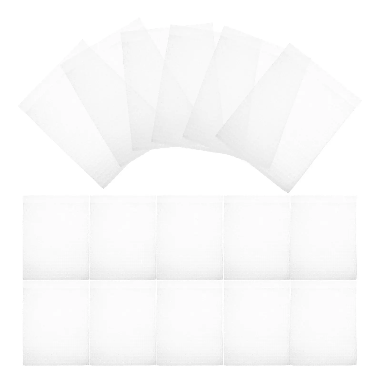 

100Pcs Uniform Bubble Cushioning Pouches Drop Protection Transparent Shipping Bag for Dish Plate Transport Packaging Shockproof