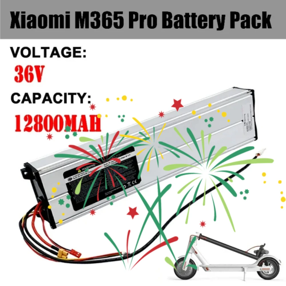 

High Capacity and High Endurance Battery Pack 36V 12.8ah Is Suitable For Xiaomi M365 Pro Battery