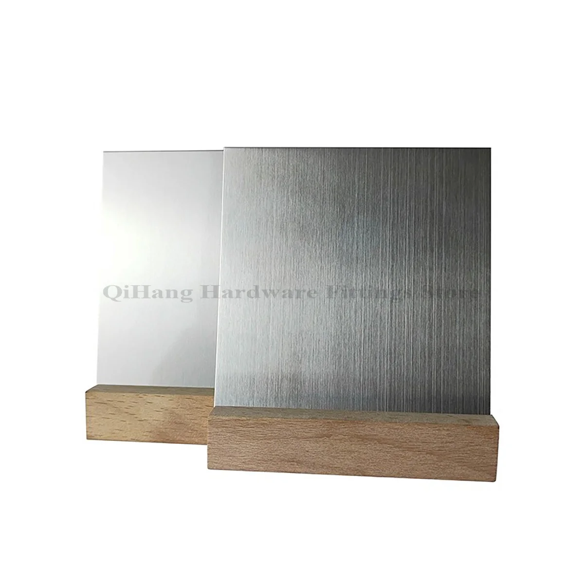 Silver Natural Color Brushed 304 Stainless Steel Plate - Fingerprint Resistant, Laser Cutting, Decoration Engineering Board