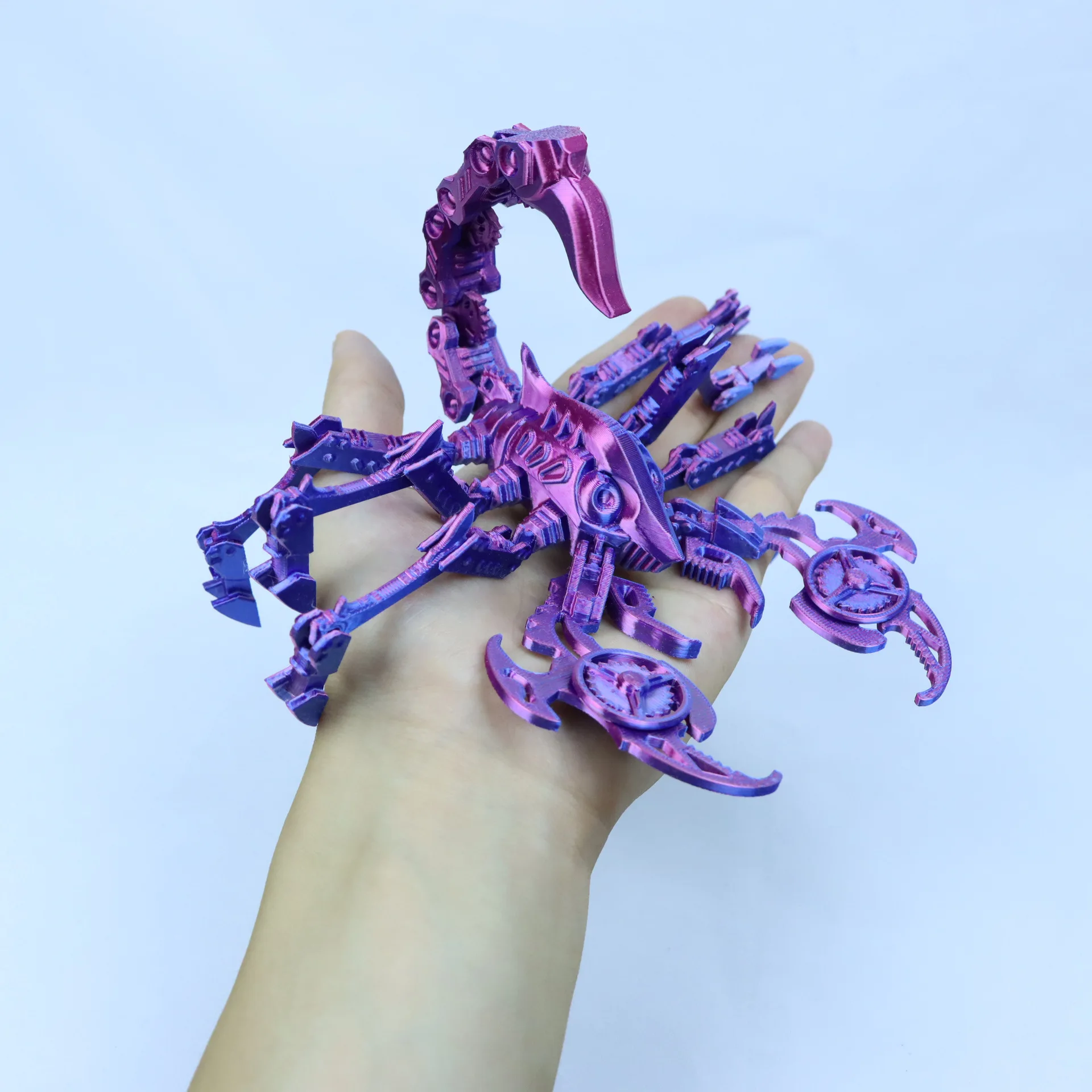 

Creative 3D Printed Scorpion Full Body Movable Simulate Animal Ornament Home Decorate Model Figurine Crafts Children's Gift