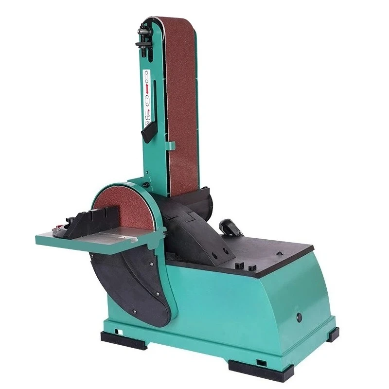 Multifunctional belt sander woodworking household desktop electric small metal polishing plane