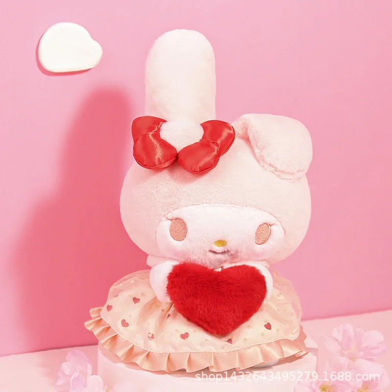 Kawaii Knuffel Sanrio Kuromi Cinnamoroll My Melody Gevulde Pop Leuke Gevulde Dier Kinderen Verjaardagscadeau Zacht Speelgoed voor Kinderen