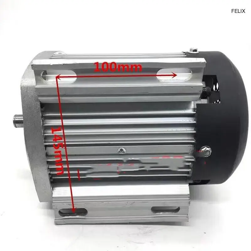 Brushless High-Speed Motor 1500W 1800W 2200W Dc 60V / 72V Brushless Motor Without Gearbox Electric Car Electric Car Modification