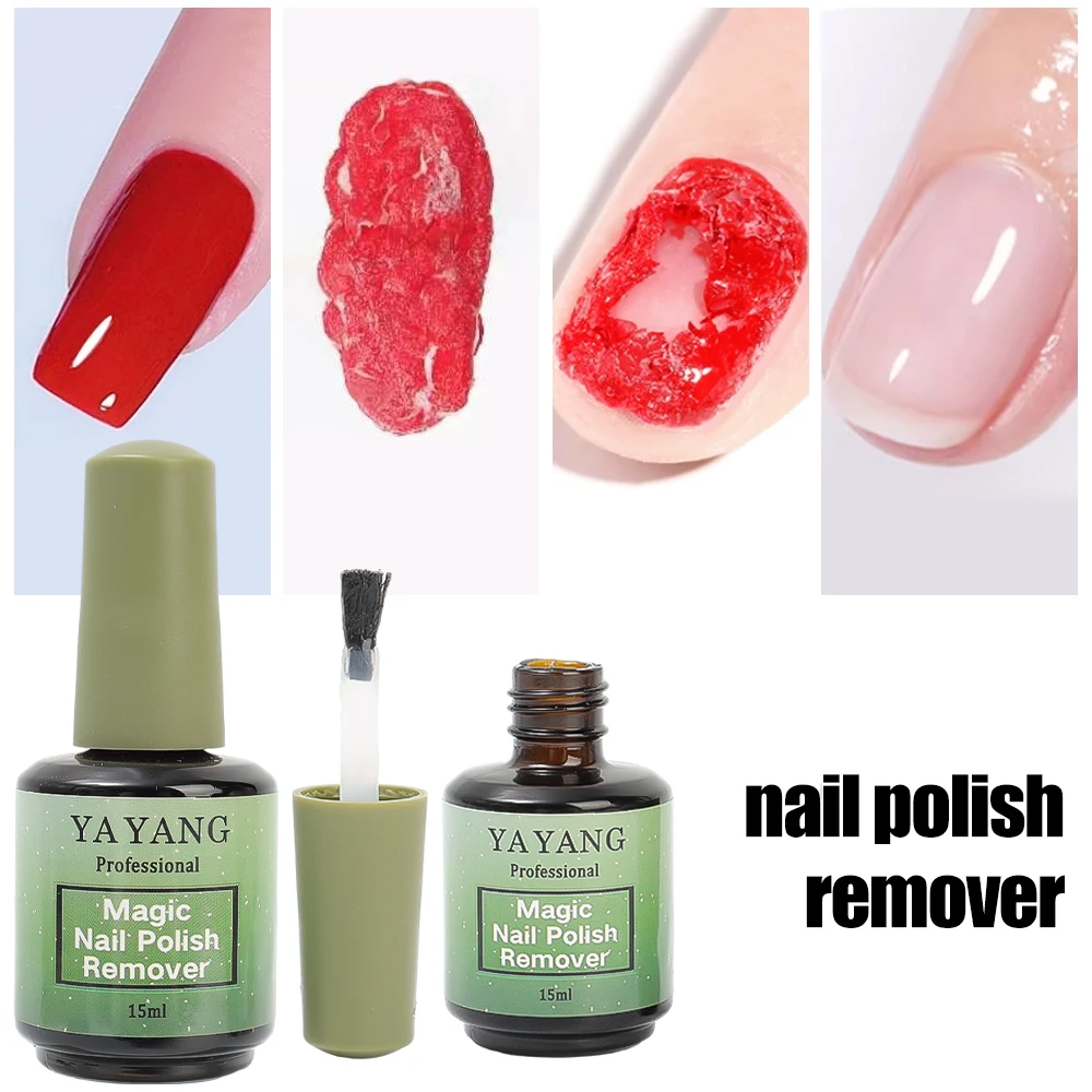 15Ml Magische Verwijderaar Nagellak Verwijderaar Uv Gel Polish Delete Burst Nagelgel Verwijderaar Semi Permanente Vernis Polish Met Staaf