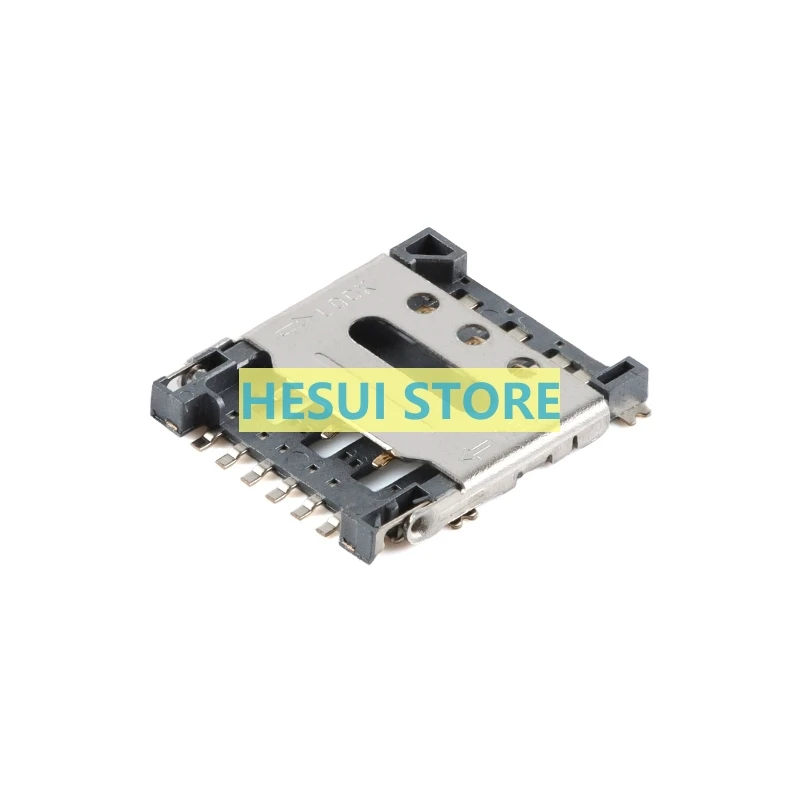 1/10 PCS Original NANO-SIM-KLB-7P-1.4H+ Detection - Clamshell SMD mobile phone communication SIM card holder