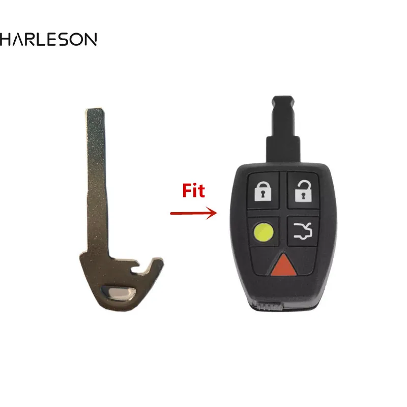 

Emergency Remote Key Shell Blank Key Blade Fob For Jaguar X S-Type XF XK XK For Volvo XC60 S80 S60 S40