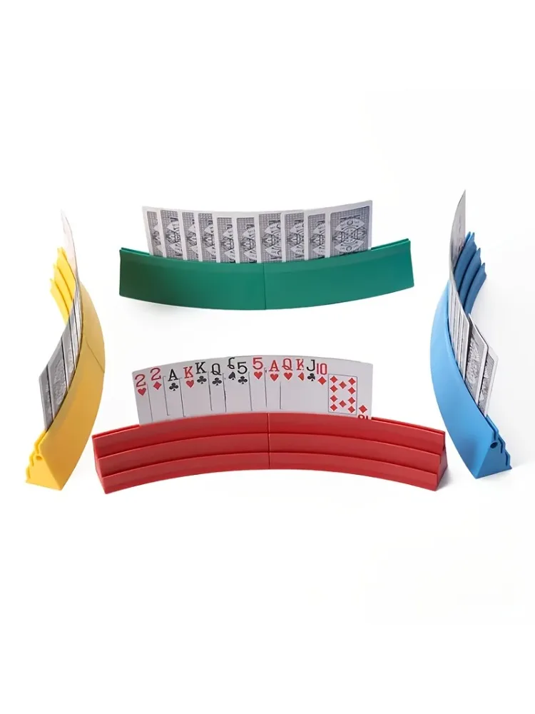 Porte-cartes en plastique à trois couches extensible et amélioré, 2 pièces/1 ensemble, sans besoin d'une carte, interactif, jeux de fête et de vacances