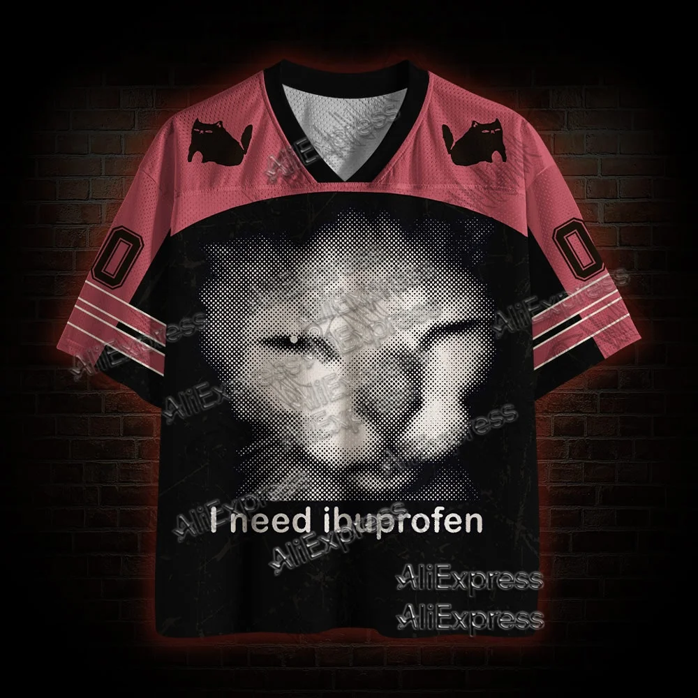 (ZZ) New Dark Series, Street Trendy Quick Drying Mesh Jersey, Sports Breathable Adult V-neck T-shirt, Handsome and Comfortable