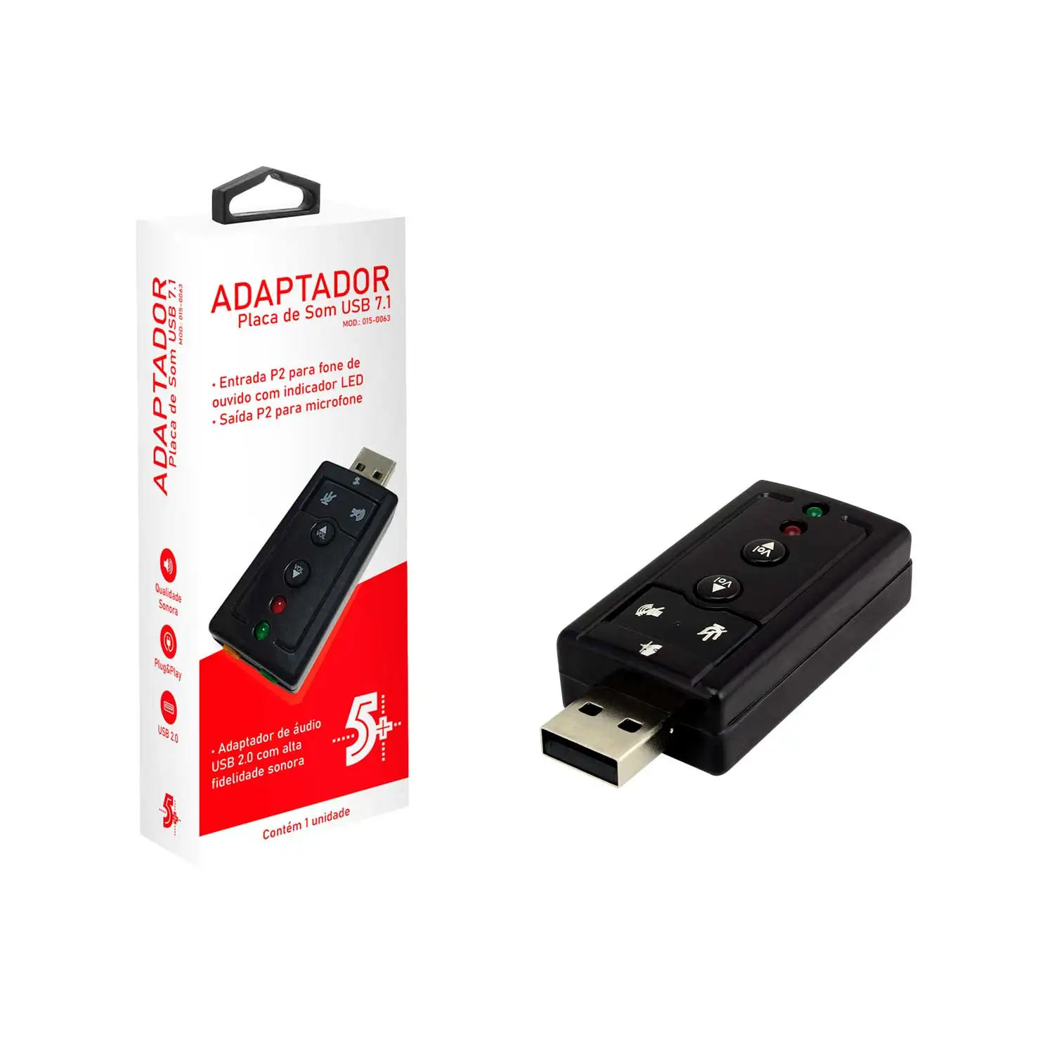 Usb Sound Board 7.1 Input P2 Audio Adapter