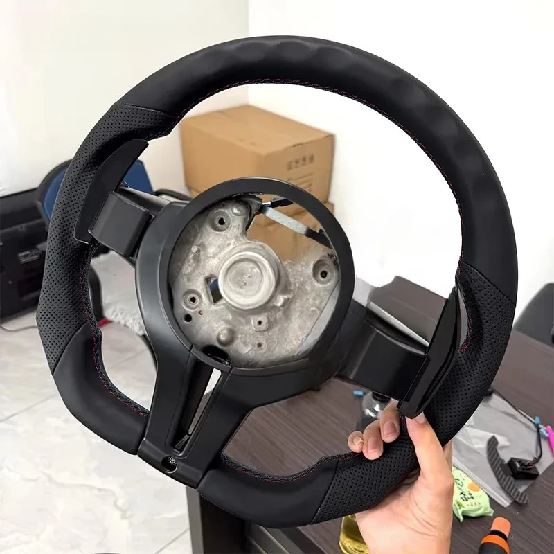 For BMW Private Custom Original Steering Wheel | LED Shift Paddles & Multifunctional Buttons