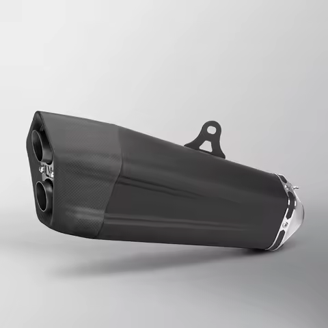 Carbon Fiber Motorcycle Exhaust Muffler Pipe For CBR300 CBR600RR Z1000 ZX10R Tmax530 Nmax155 Pcx125