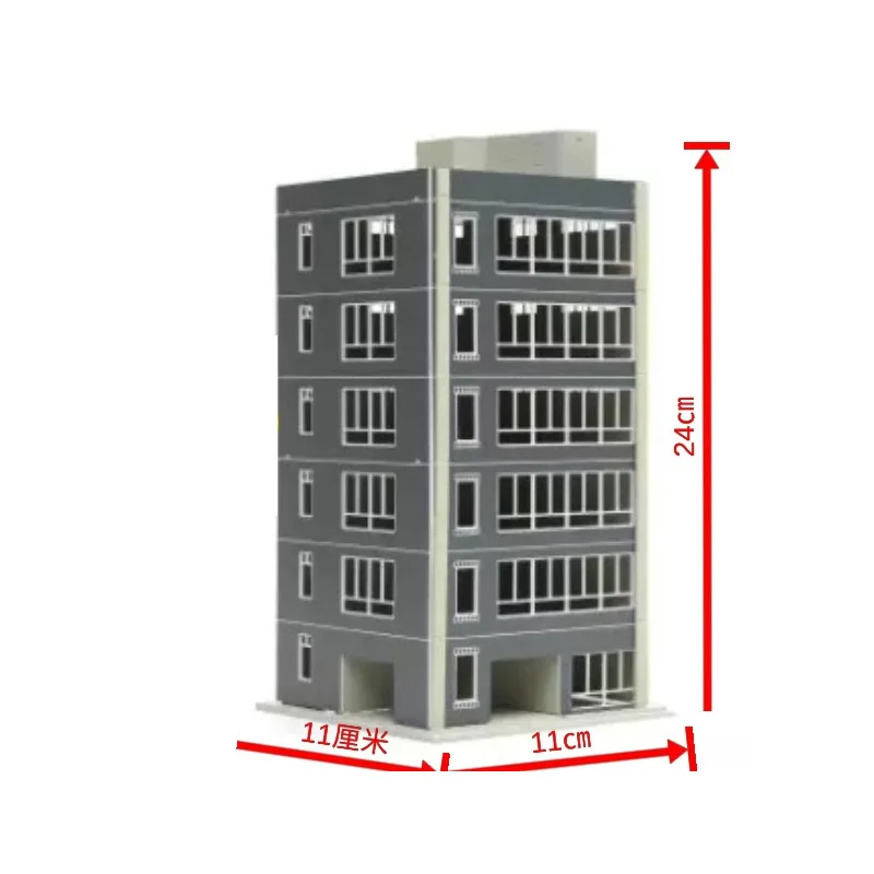 1: 144 150 100 School Teaching Building Model Scene Model Plastic Assembly  Architecture  Toys