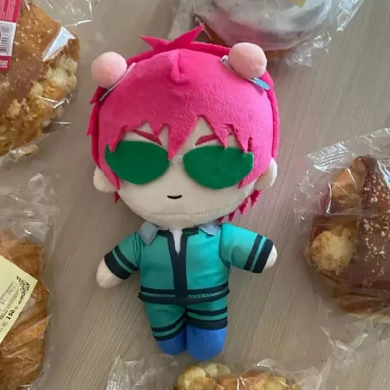 20CM The Disastrous Life of Saiki K. Saiki Plush Toy Anime Stuffed Doll Soft Figurine Plushies Gifts for Fans Birthday Christmas