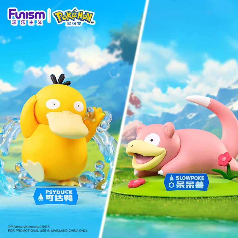 Figuras de Pokémon Divertidas y Juguetonas, Incluyendo Figuras de Pato, Juguetes de Animales Divertidos y Figuras de Pikachu, en Tamaños Pequeños de Pokémon