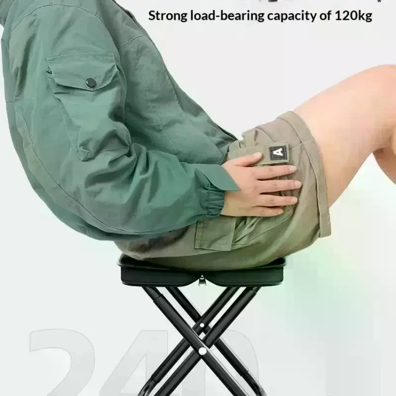 Ultra-light Fishing Stool Outdoor Picnic Camping Folding Chair Portable Travel Seat Convenient To Carry Folding Chair