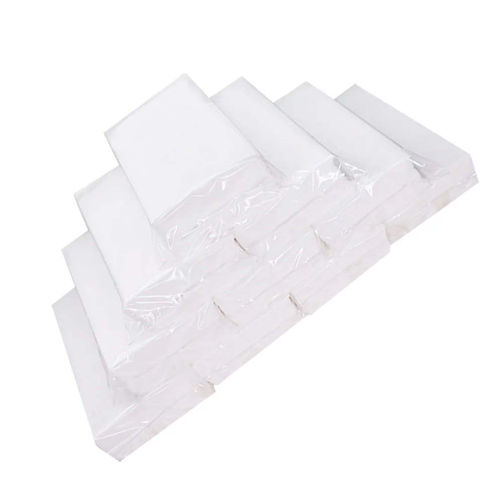 10 Packungen Servietten, Taschentücher, Großpapier, Extraktionsservietten, Hotelservietten, KTV-Servietten, Restaurantservietten (weiß, 90 Blatt pro Stück)