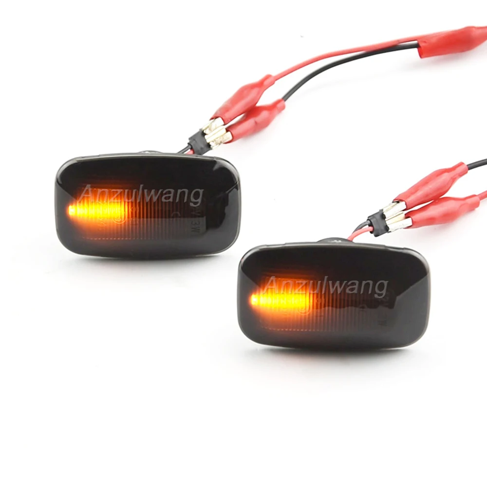 For Toyota FJ CRUISER GSJ15 LAND CRUISER GR17 LEXUS LX470 1998-2007 Dynamic/Normal Flash Side Marker Turn Signal Blinker Light