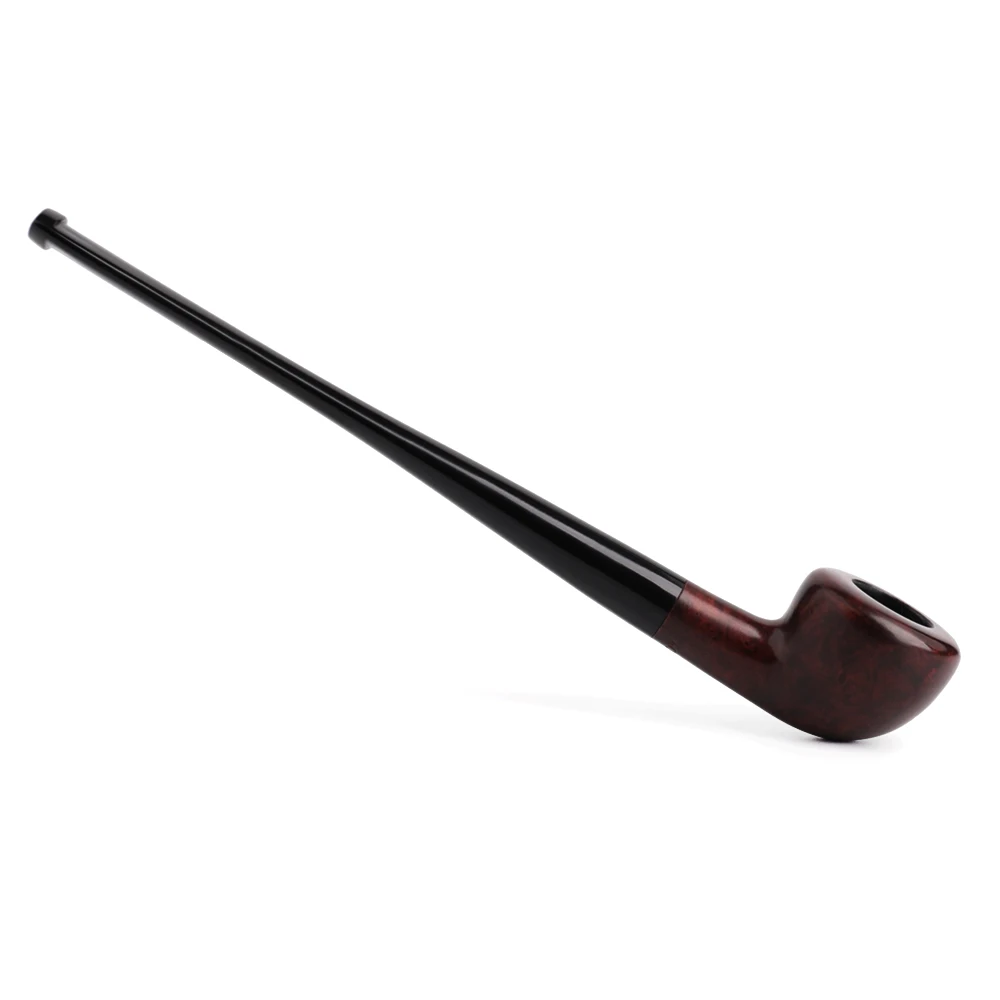 Handmade Briar Wood Small Long Stem, Reading Straight Tobacco Pipe, 3mm Filters, Smoking Accessories, New Bee 10 Tools, aa0120