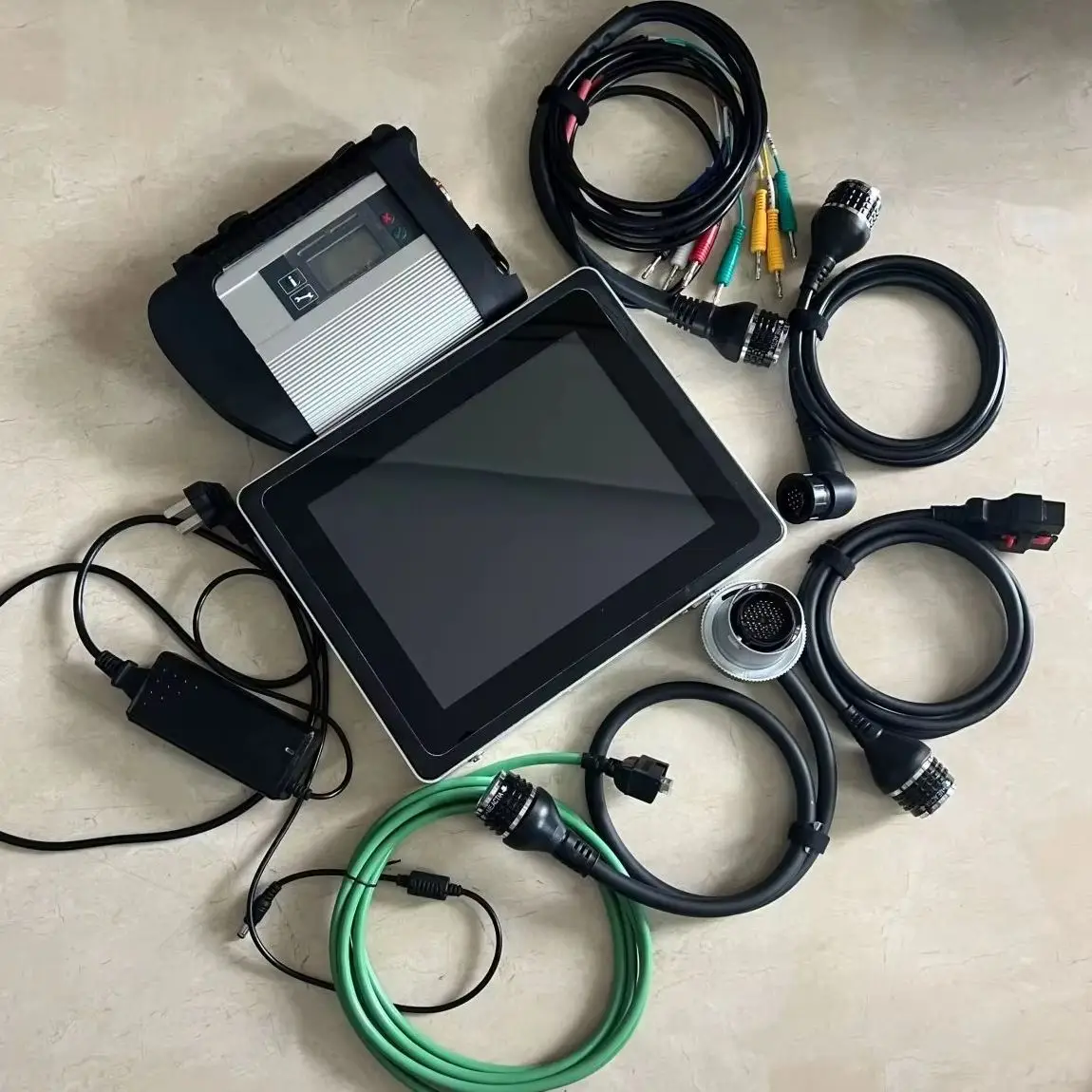 

MB Star C4 SD Multiplexer OBD2 16pin 38pin 8Pin Cable Main Unit for Mercedes Cars Tablet Mainframe Touch RC007 Doip Pro Device
