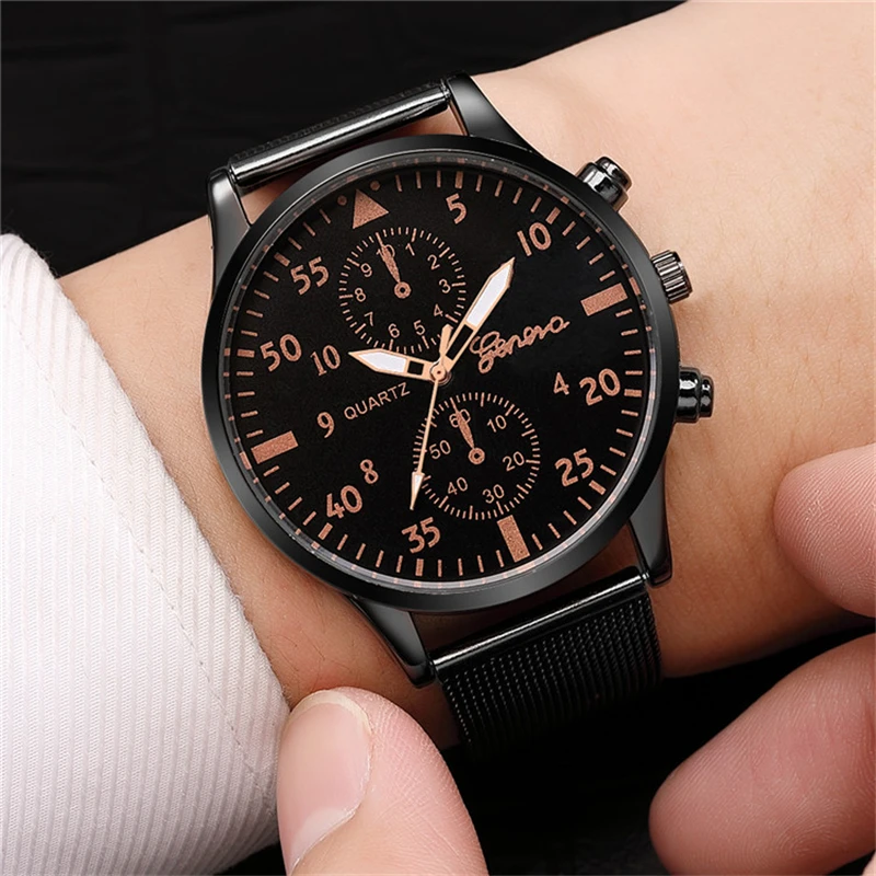 

Luxury Man Watch 2023 New Fashion Multi Dial Rose Gold Male Electronic Watches Men Stainless Steel Top Selling Gift Orologi Uomo