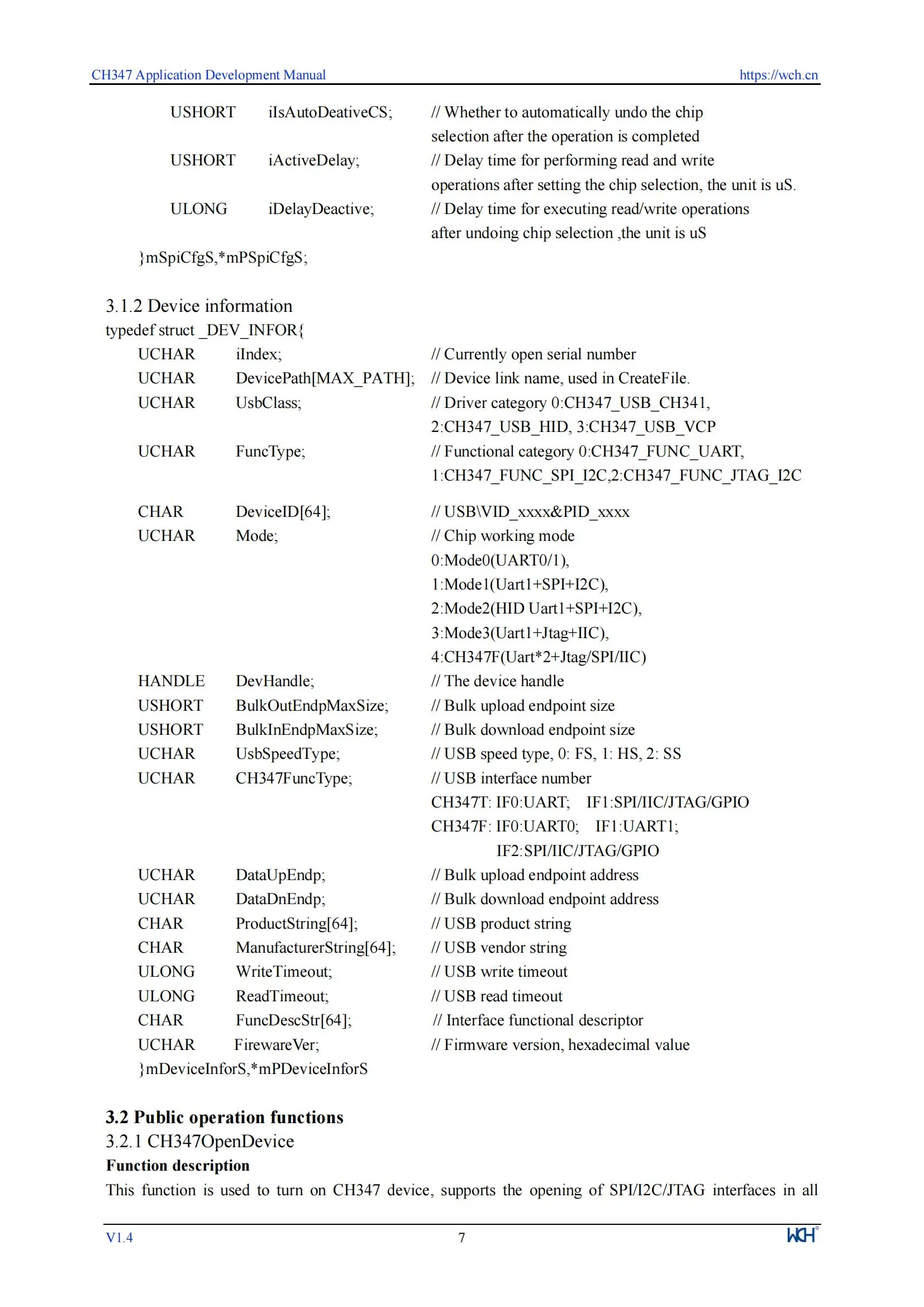 CH347 Entwicklungsboard 480 Mbit/s Hi-Speed USB Bus zu seriellem Chip CH347F/T Evaluierungsboard – Detail 19