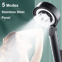 Bathroom Pressurized Shower 5 Adjustment Modes Handheld Showerhead Universal Adaptation Shower head Bathroom accessories