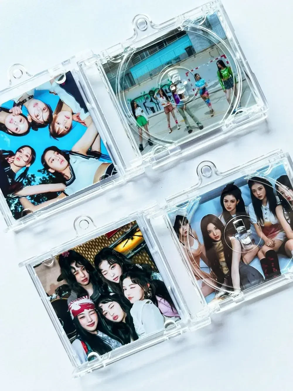 NFC Mini Album CD Keychain, Design personalizado grátis, NewJeans 'Dait' B Edition, Lover Music