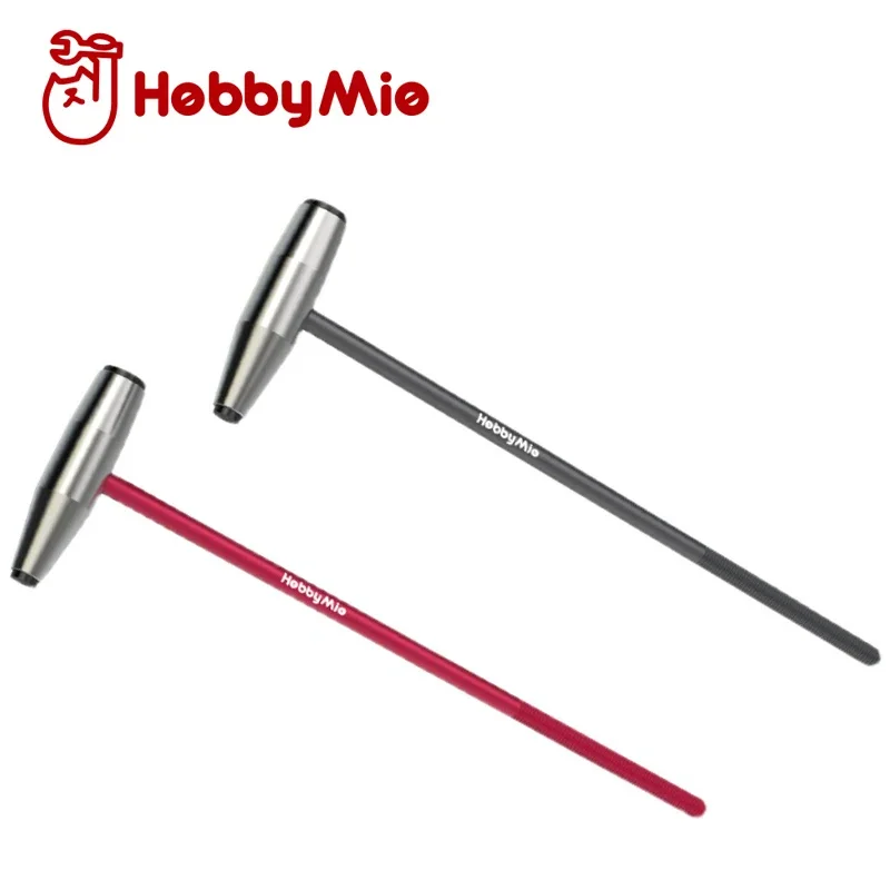 HOBBY MIO HMH-01 Stainless Steel Mini Hammer Aluminum Alloy Double-end Small Hammer Model Assembly Handmade Making Tools