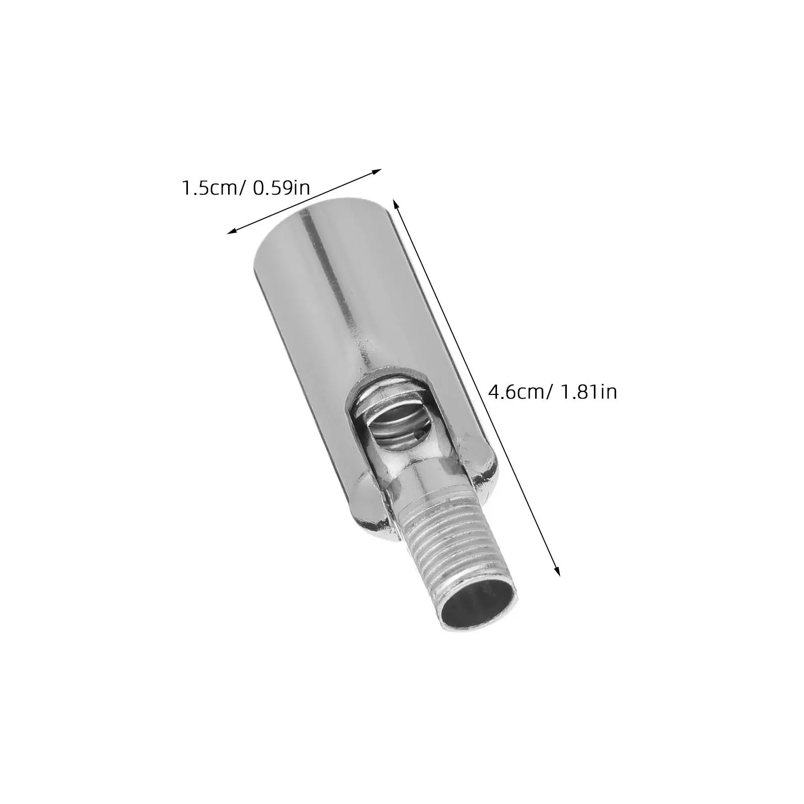 6Pcs M10 Sloped Ceiling Adapter 180 Degree Rotatable Metal Pendant Lamp Canopy for Inclined Vaulted Ceiling Light
