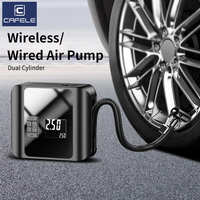 Wireless Car Compressor Portable Tire inflator 150PSI Electric Air Pump With Digital Pressure Gauge Emergency Lighting 6000mAh