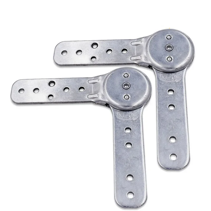 2pcs Folding Sofa bed hinge mechanism 5-Position adjusting joint hinge for Couch Armrest, headrest, backrest Furniture hardware