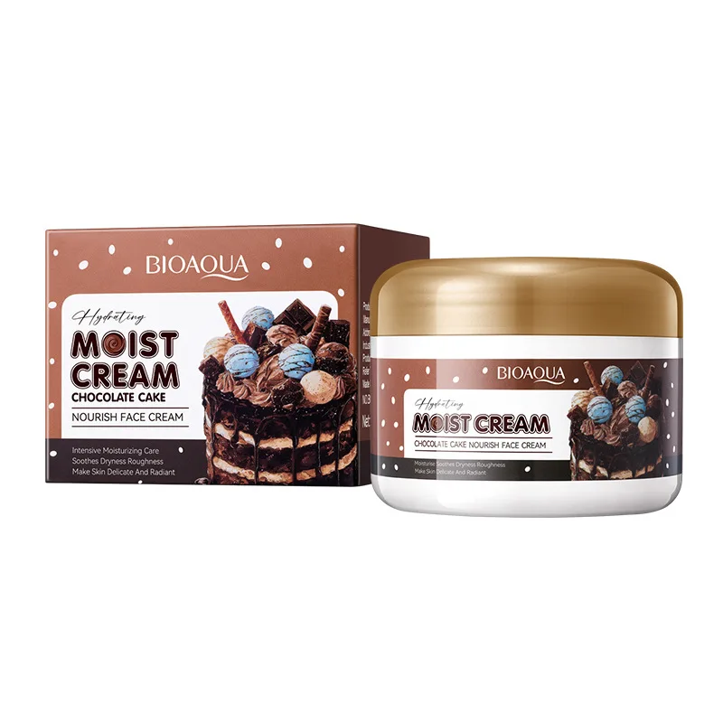 Crème visage Donut 100g - Formule riche hydratante et apaisante, hydratante et nourrissante pour peaux sèches, texture douce et légère
