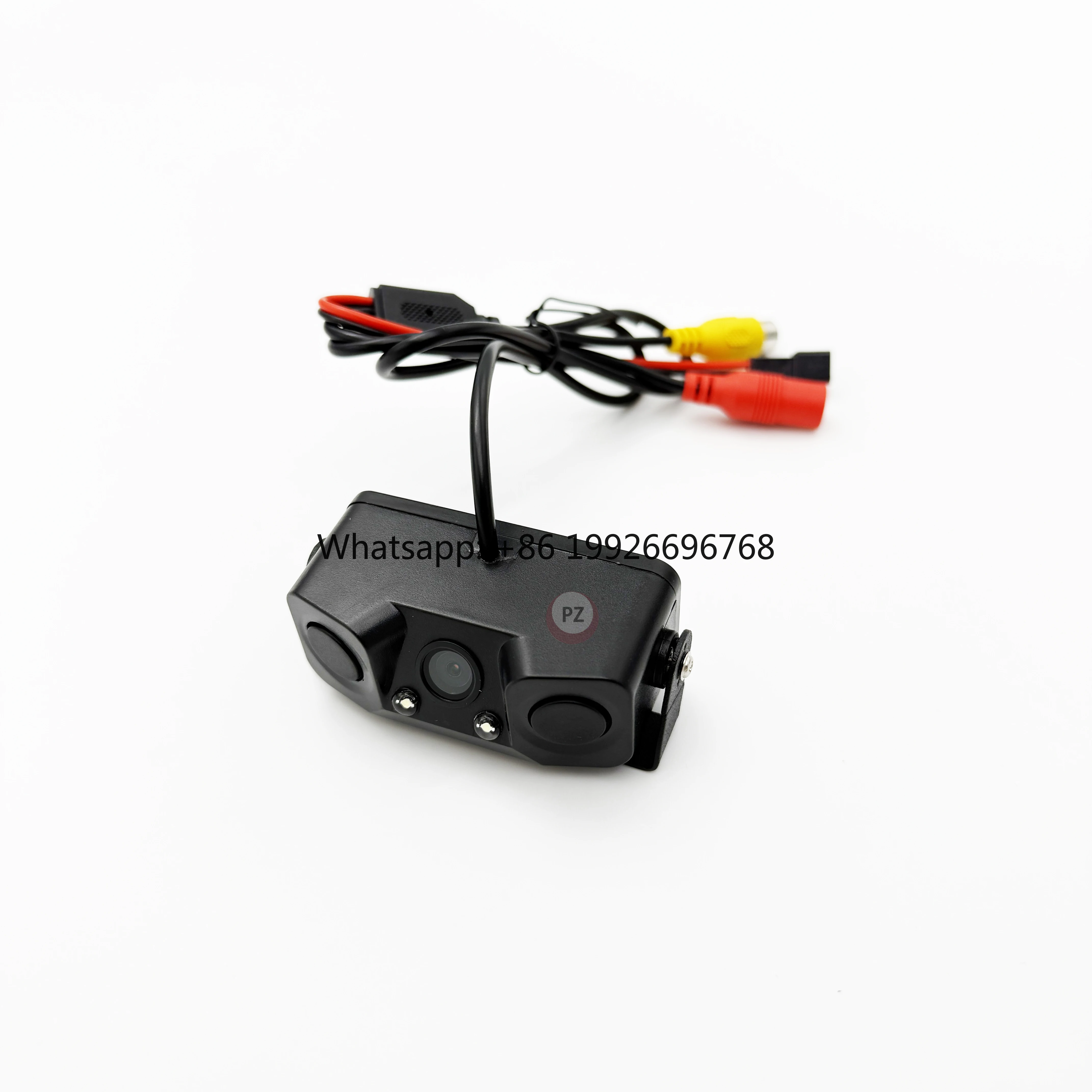

3-in-1 Universal CMOS Night Vision 2 LED Light Car Reverse Camera Easy Parking Car Rear View Backup Sensors manufacturer