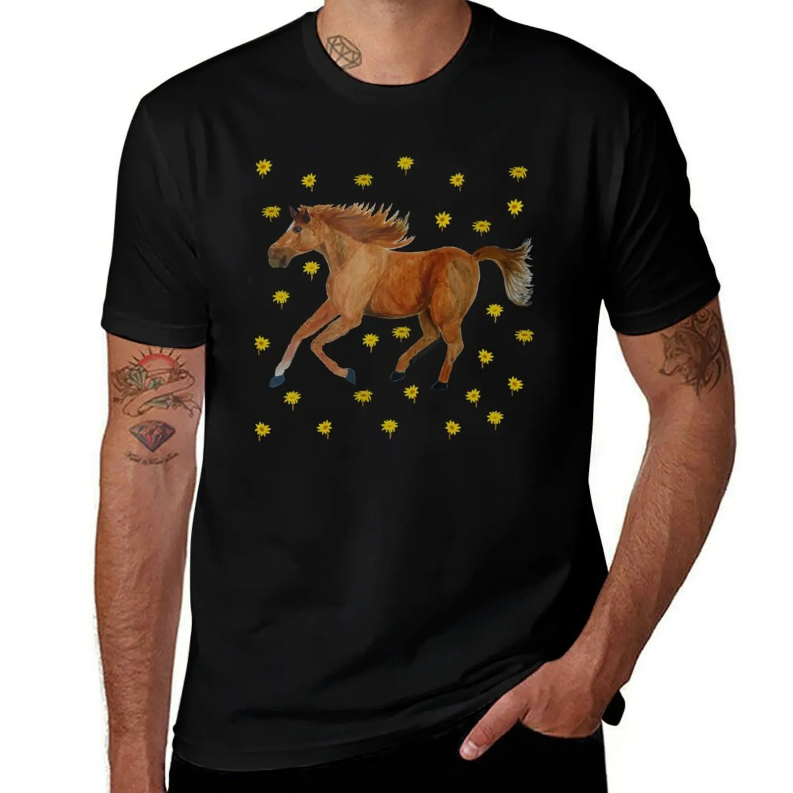 Chasing Chestnut T-Shirt Plus Size Summer Casual T-Shirt