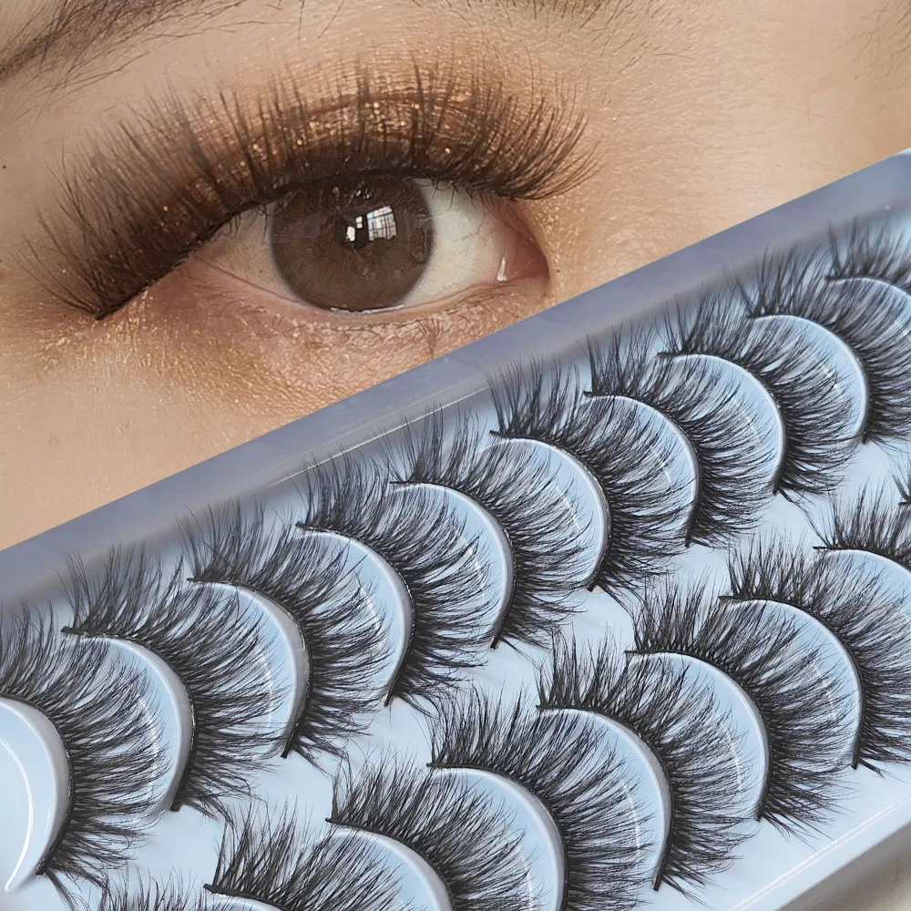 10 Pairs False Eyelashes