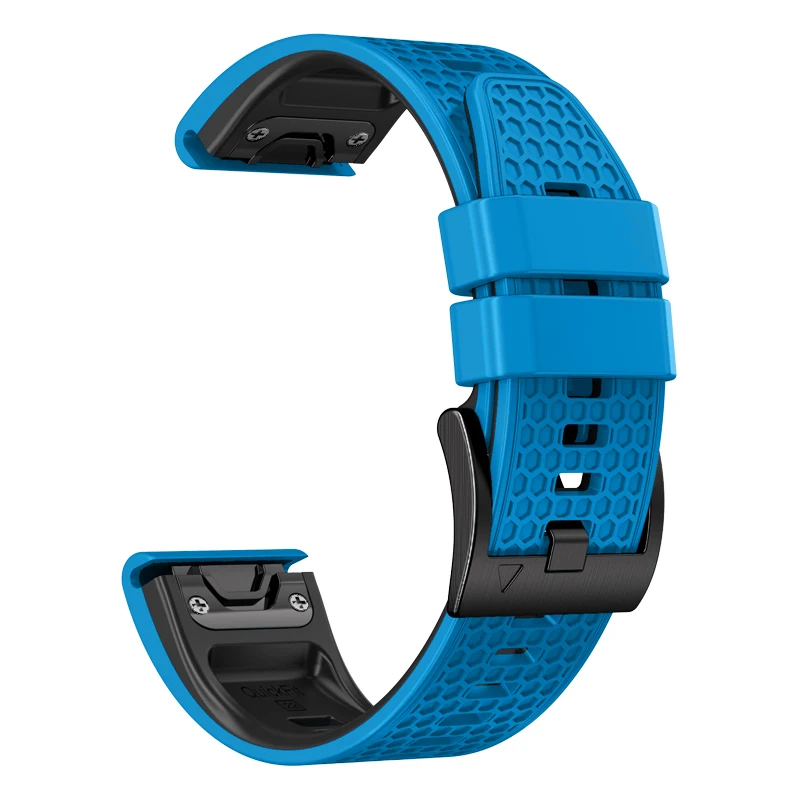 Pulseira de pulseira de silicone 26MM para Garmin FenixE 8/7Pro/7X/6X/6 Pro/5X/5 Plus/Epix Pro 47mm Pulseira substituível