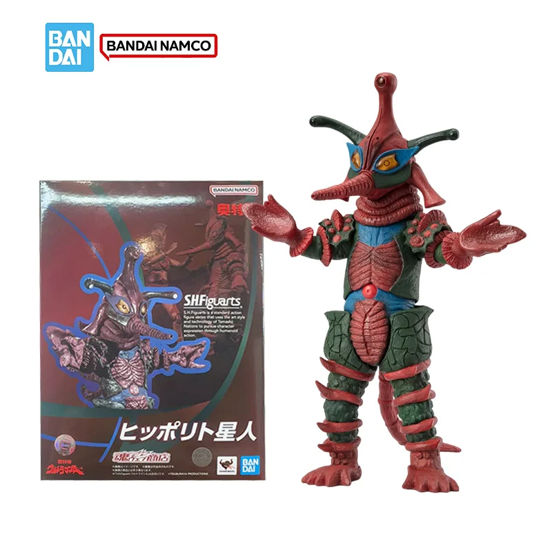 Bandai оригинальная фигурка Ultraman Ace, комплект модели аниме, фигурки SHF Alien Hipporit, коллекция экшн-фигурок, модель игрушки, подарки