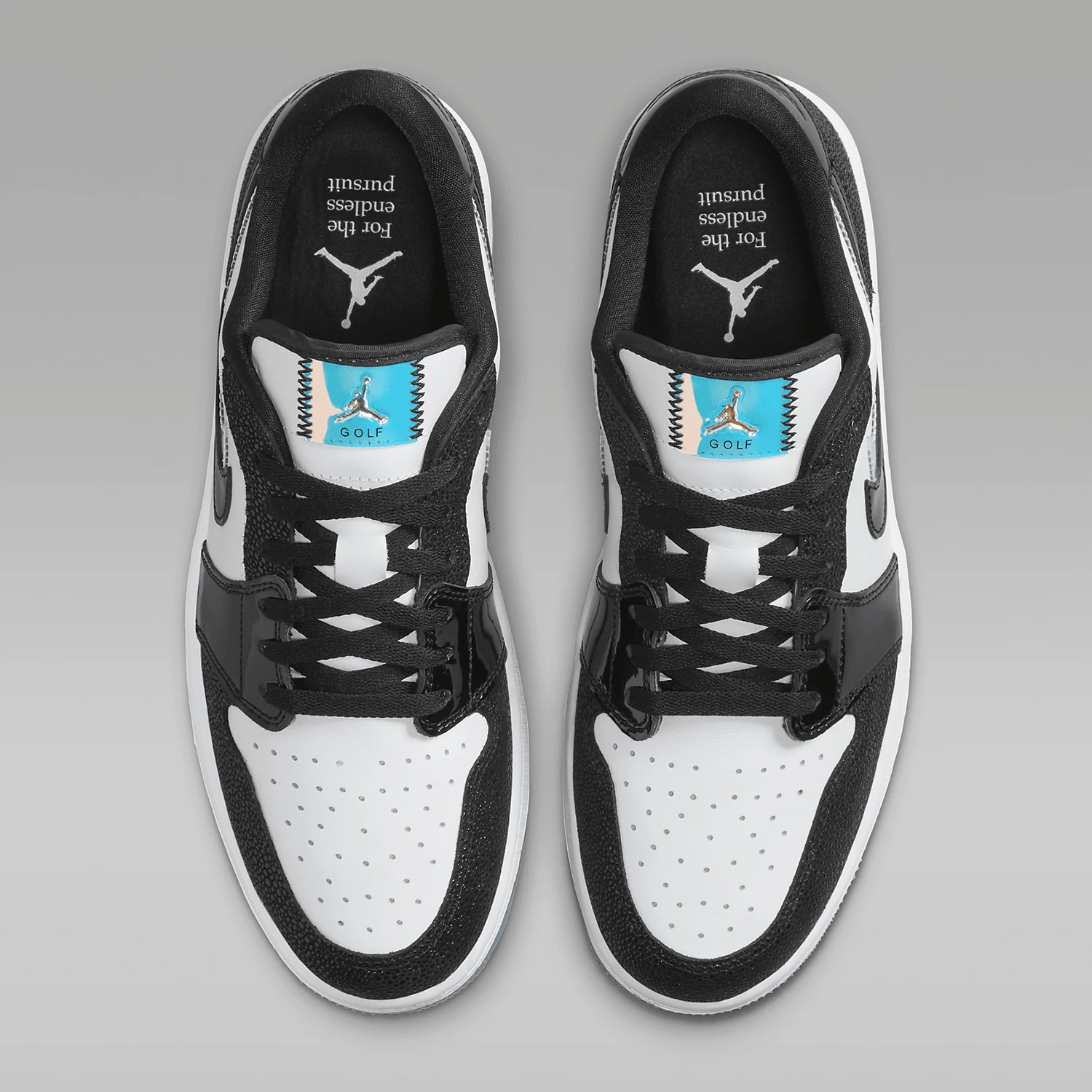 Nike genuine Air Jordan 1 Low G Men's and Women's Trendy Board Shoes FZ4159-100 view 4